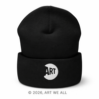 ART WE ALL- (ART) Cuffed Beanie