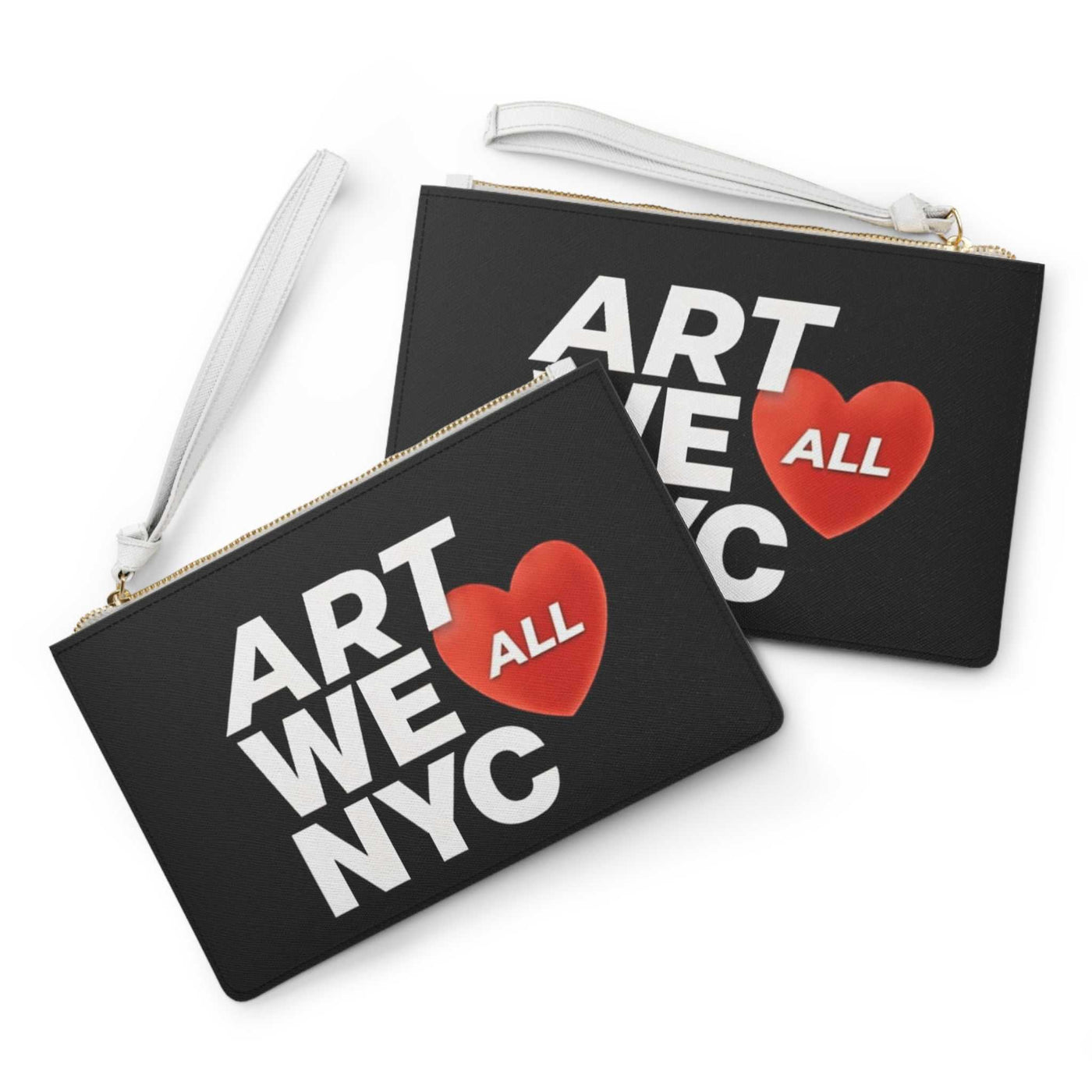ART WE ALL ❤️ NYC Clutch Bag