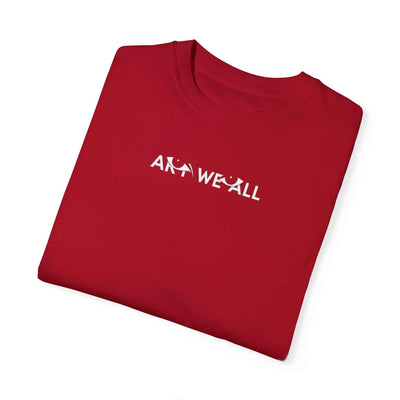 The ALL SEEING EYE T-shirt gives off a mystical and unique vibe, perfect for those interested in spirituality and symbolism. This garment-dyed unisex t-shirt is greaART WE ALL PrintifyUnisex Garment-Dyed Eye T-shirtUnisex Garment-DyedT-Shirt