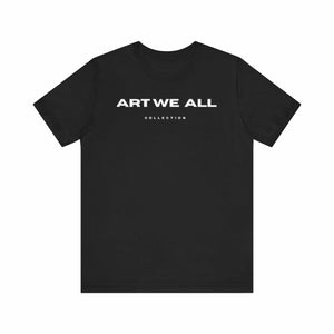 Stand out from the crowd with the ART WE ALL T-shirt. This shirt is not just clothing; make a bold statement with every step.ART WE ALL PrintifyART WE ALL- Jersey Short Sleeve TeeUnisex Jersey Short Sleeve TeeT-Shirt