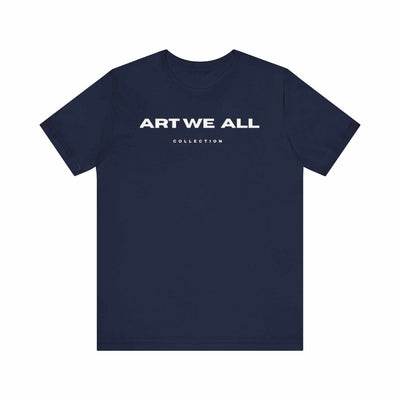 Stand out from the crowd with the ART WE ALL T-shirt. This shirt is not just clothing; make a bold statement with every step.ART WE ALL PrintifyART WE ALL- Jersey Short Sleeve TeeUnisex Jersey Short Sleeve TeeT-Shirt