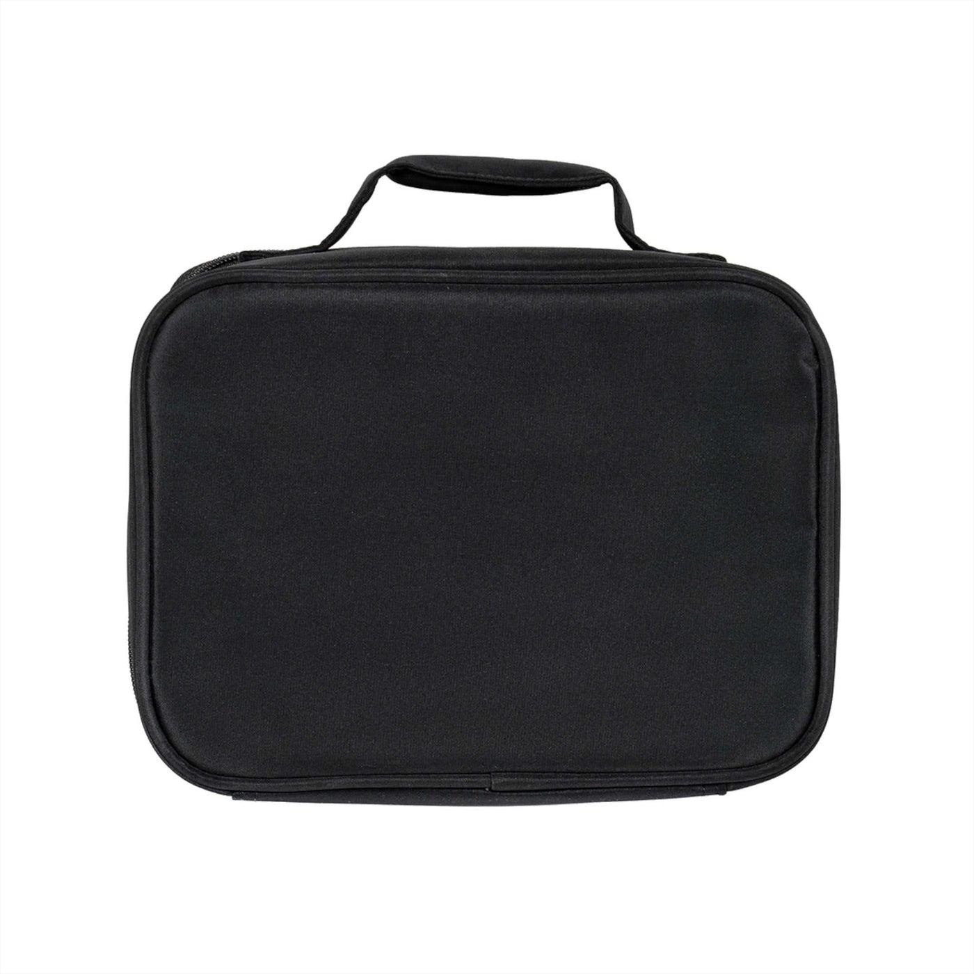 Black insulated lunch bag with handle and zipper closure, ideal for on-the-go meals, ❤️ NYC Lunch Bag