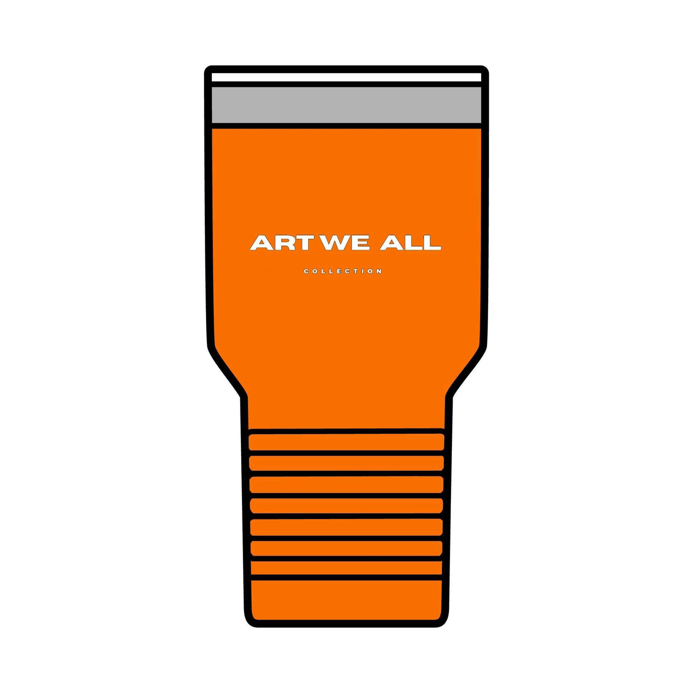Stylish and practical tumbler from the ART WE ALL COLLECTION, perfect for keeping your drinks hot or cold for hours. Ideal for busy professionals, students, and anyoART WE ALL PrintifyArt We All Tumbler, 30ozTumbler 30ozMug