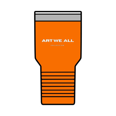 Stylish and practical tumbler from the ART WE ALL COLLECTION, perfect for keeping your drinks hot or cold for hours. Ideal for busy professionals, students, and anyoART WE ALL PrintifyArt We All Tumbler, 30ozTumbler 30ozMug