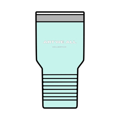 Stylish and practical tumbler from the ART WE ALL COLLECTION, perfect for keeping your drinks hot or cold for hours. Ideal for busy professionals, students, and anyoART WE ALL PrintifyArt We All Tumbler, 30ozTumbler 30ozMug