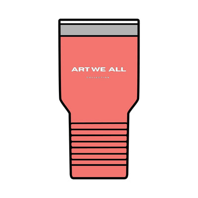 Stylish and practical tumbler from the ART WE ALL COLLECTION, perfect for keeping your drinks hot or cold for hours. Ideal for busy professionals, students, and anyoART WE ALL PrintifyArt We All Tumbler, 30ozTumbler 30ozMug