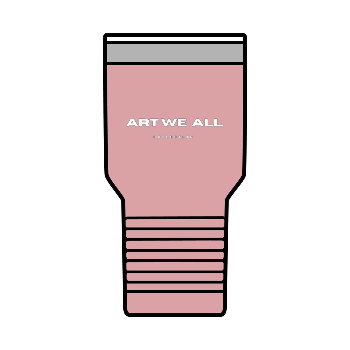 Stylish and practical tumbler from the ART WE ALL COLLECTION, perfect for keeping your drinks hot or cold for hours. Ideal for busy professionals, students, and anyoART WE ALL PrintifyArt We All Tumbler, 30ozTumbler 30ozMug