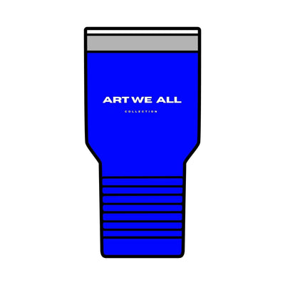 Stylish and practical tumbler from the ART WE ALL COLLECTION, perfect for keeping your drinks hot or cold for hours. Ideal for busy professionals, students, and anyoART WE ALL PrintifyArt We All Tumbler, 30ozTumbler 30ozMug