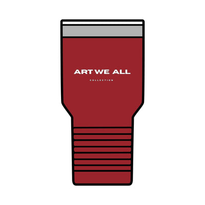 Stylish and practical tumbler from the ART WE ALL COLLECTION, perfect for keeping your drinks hot or cold for hours. Ideal for busy professionals, students, and anyoART WE ALL PrintifyArt We All Tumbler, 30ozTumbler 30ozMug