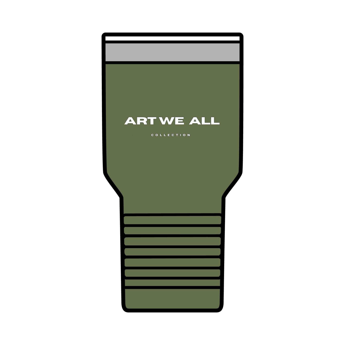 Stylish and practical tumbler from the ART WE ALL COLLECTION, perfect for keeping your drinks hot or cold for hours. Ideal for busy professionals, students, and anyoART WE ALL PrintifyArt We All Tumbler, 30ozTumbler 30ozMug