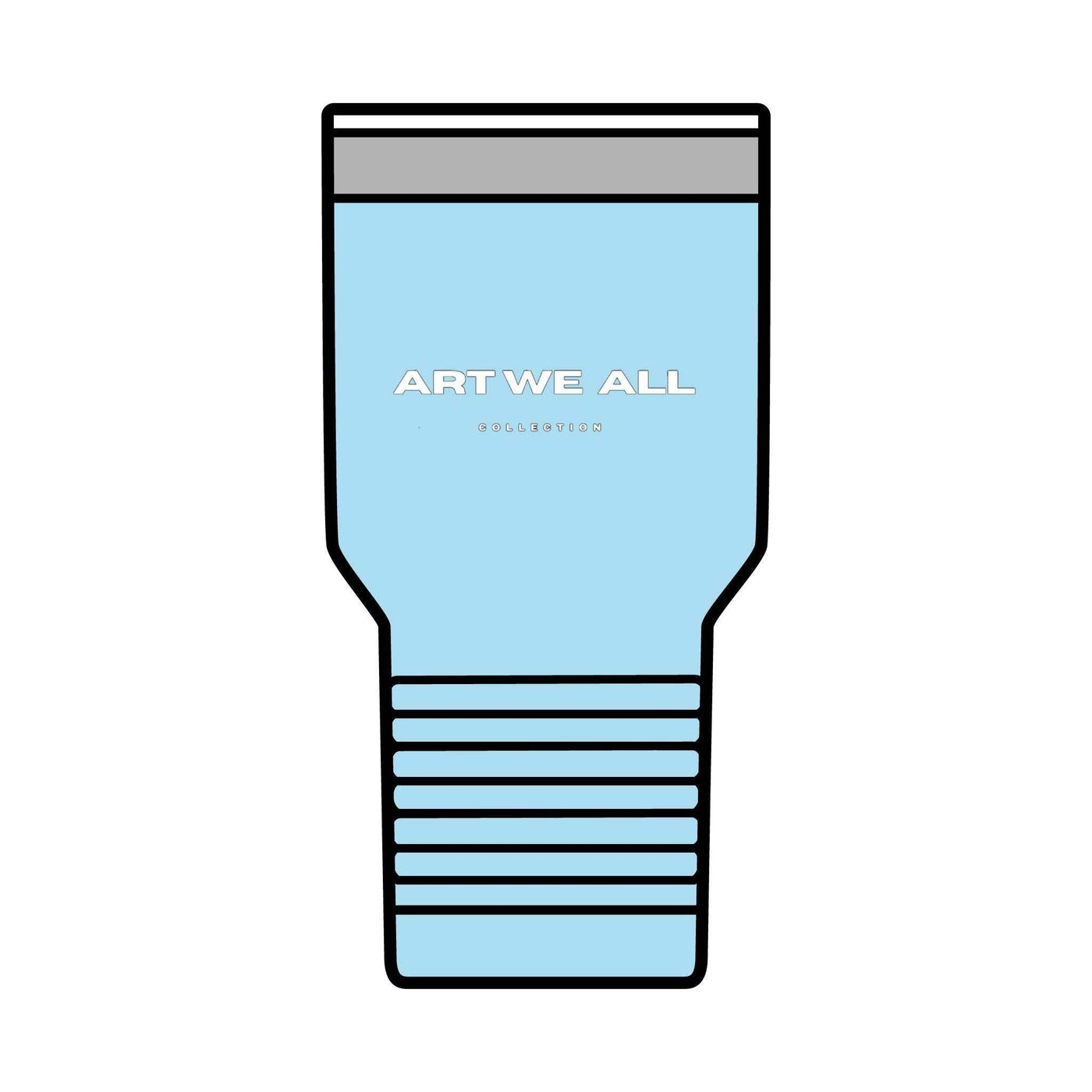 Stylish and practical tumbler from the ART WE ALL COLLECTION, perfect for keeping your drinks hot or cold for hours. Ideal for busy professionals, students, and anyoART WE ALL PrintifyArt We All Tumbler, 30ozTumbler 30ozMug