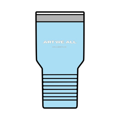 Stylish and practical tumbler from the ART WE ALL COLLECTION, perfect for keeping your drinks hot or cold for hours. Ideal for busy professionals, students, and anyoART WE ALL PrintifyArt We All Tumbler, 30ozTumbler 30ozMug