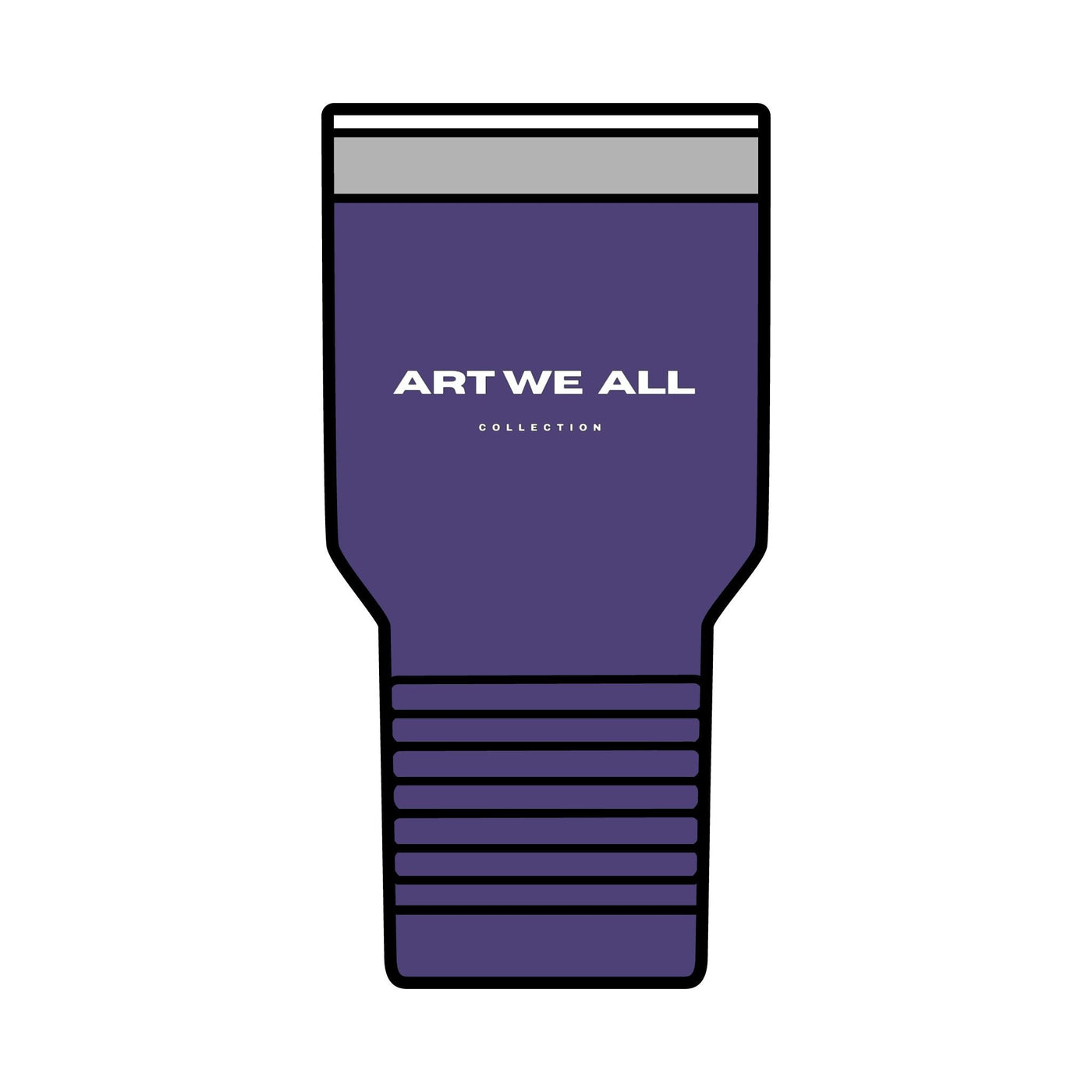 Stylish and practical tumbler from the ART WE ALL COLLECTION, perfect for keeping your drinks hot or cold for hours. Ideal for busy professionals, students, and anyoART WE ALL PrintifyArt We All Tumbler, 30ozTumbler 30ozMug