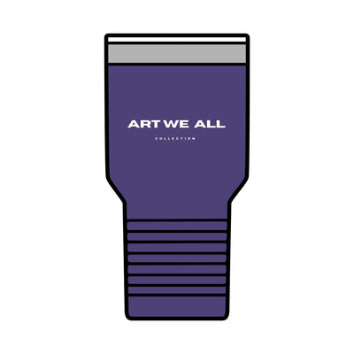 Stylish and practical tumbler from the ART WE ALL COLLECTION, perfect for keeping your drinks hot or cold for hours. Ideal for busy professionals, students, and anyoART WE ALL PrintifyArt We All Tumbler, 30ozTumbler 30ozMug