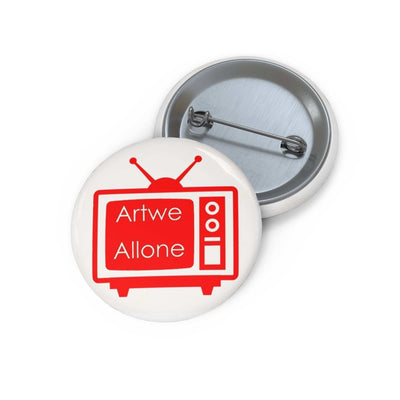ArtweAllone vintage tv pinback Button are made from metal, yet are lightweight and durable with a strong safety pin ArtweAllone vintage tv pinback Button. 
.ArtweAllART WE ALL PrintifyArtweAllone vintage tv pinback Button CollectionArtweAllone vintage tv pinback ButtonAccessories
