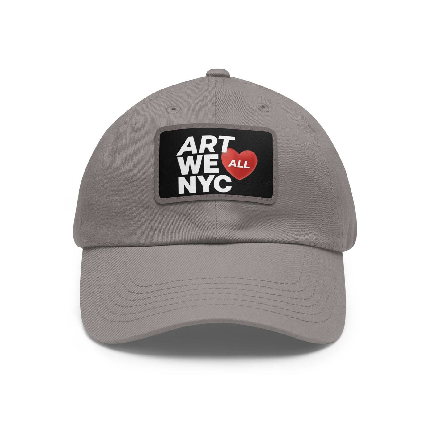 ART WE ALL ❤️ NYC Dad hats come with an unstructured, six-panel, low-profile and a pre-curved visor for that signature look. Each hat features 100% bio-washed chino ART WE ALL PrintifyART WE ALL ❤️ NYC Dad Hat with Leather Patch (Rectangle)NYC Dad HatHats