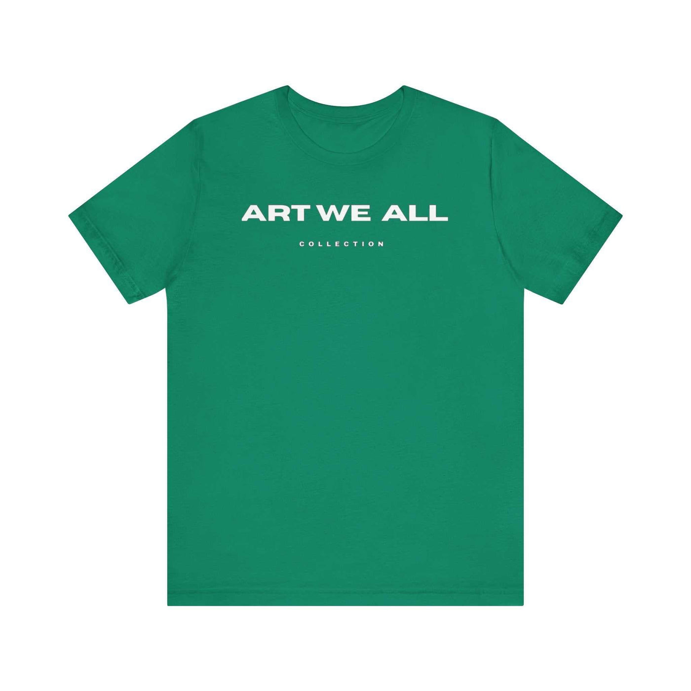 Stand out from the crowd with the ART WE ALL T-shirt. This shirt is not just clothing; make a bold statement with every step.ART WE ALL PrintifyART WE ALL- Jersey Short Sleeve TeeUnisex Jersey Short Sleeve TeeT-Shirt