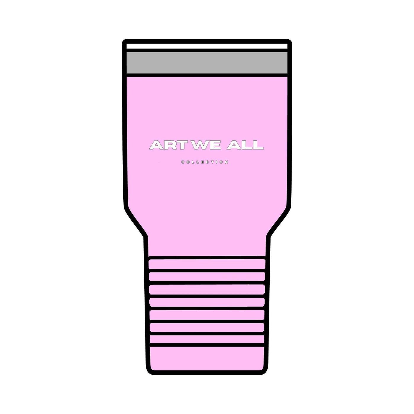 Stylish and practical tumbler from the ART WE ALL COLLECTION, perfect for keeping your drinks hot or cold for hours. Ideal for busy professionals, students, and anyoART WE ALL PrintifyArt We All Tumbler, 30ozTumbler 30ozMug