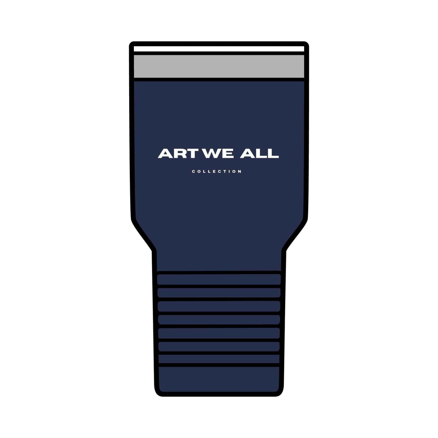 Stylish and practical tumbler from the ART WE ALL COLLECTION, perfect for keeping your drinks hot or cold for hours. Ideal for busy professionals, students, and anyoART WE ALL PrintifyArt We All Tumbler, 30ozTumbler 30ozMug