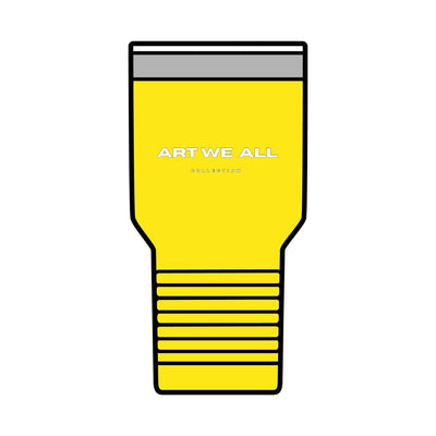 Stylish and practical tumbler from the ART WE ALL COLLECTION, perfect for keeping your drinks hot or cold for hours. Ideal for busy professionals, students, and anyoART WE ALL PrintifyArt We All Tumbler, 30ozTumbler 30ozMug