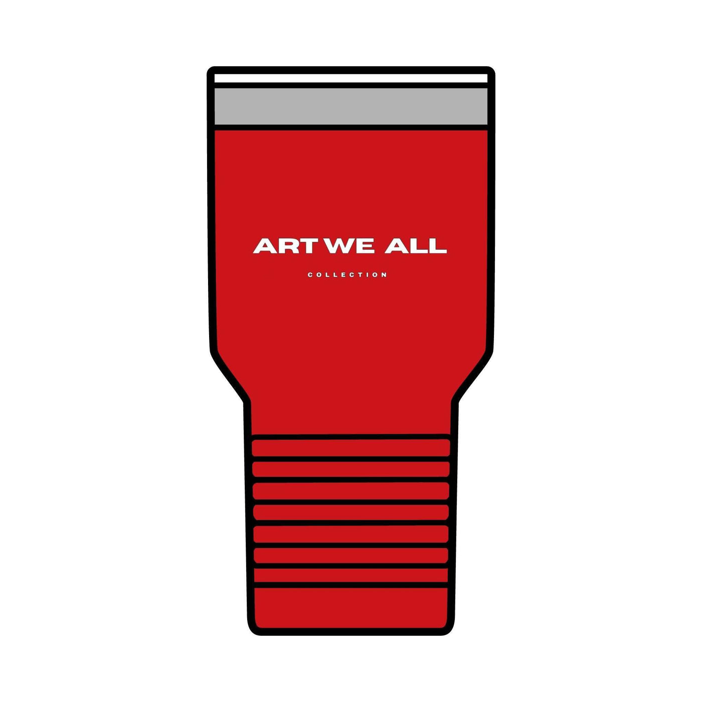 Stylish and practical tumbler from the ART WE ALL COLLECTION, perfect for keeping your drinks hot or cold for hours. Ideal for busy professionals, students, and anyoART WE ALL PrintifyArt We All Tumbler, 30ozTumbler 30ozMug