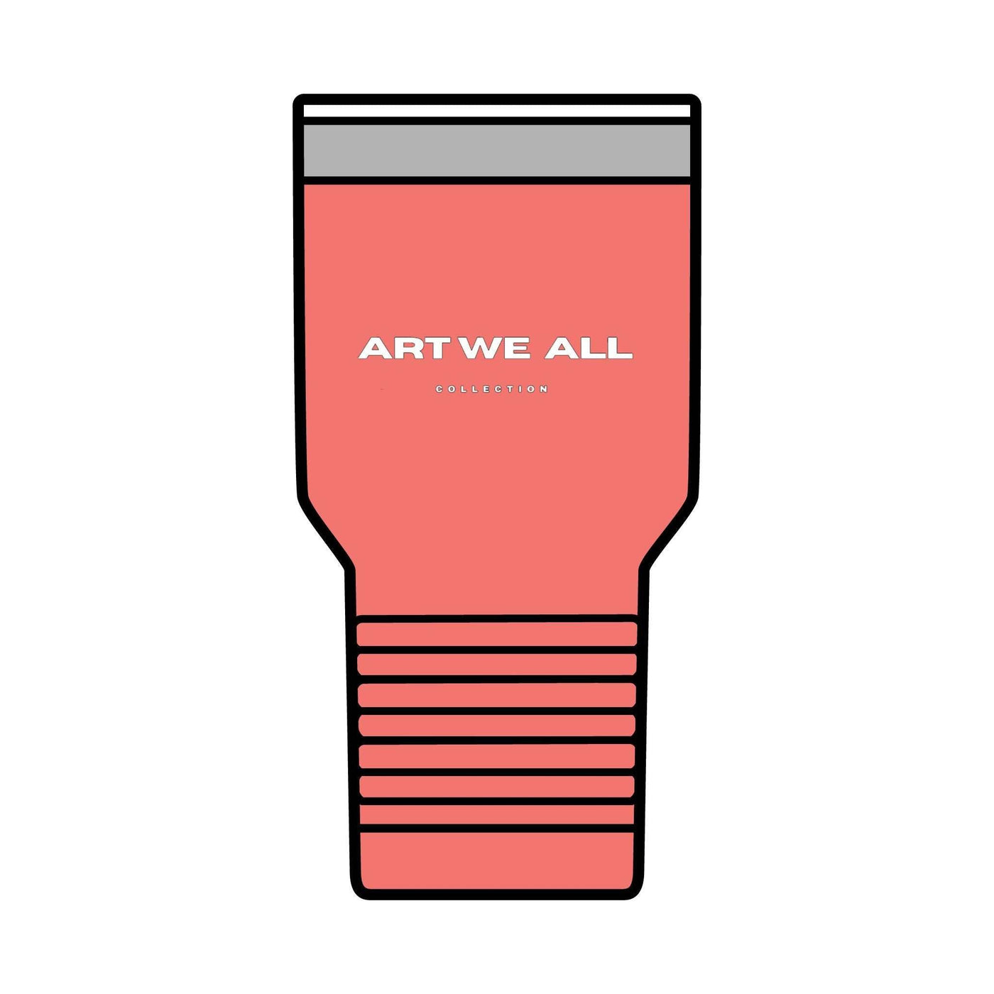 Stylish and practical tumbler from the ART WE ALL COLLECTION, perfect for keeping your drinks hot or cold for hours. Ideal for busy professionals, students, and anyoART WE ALL PrintifyArt We All Tumbler, 30ozTumbler 30ozMug