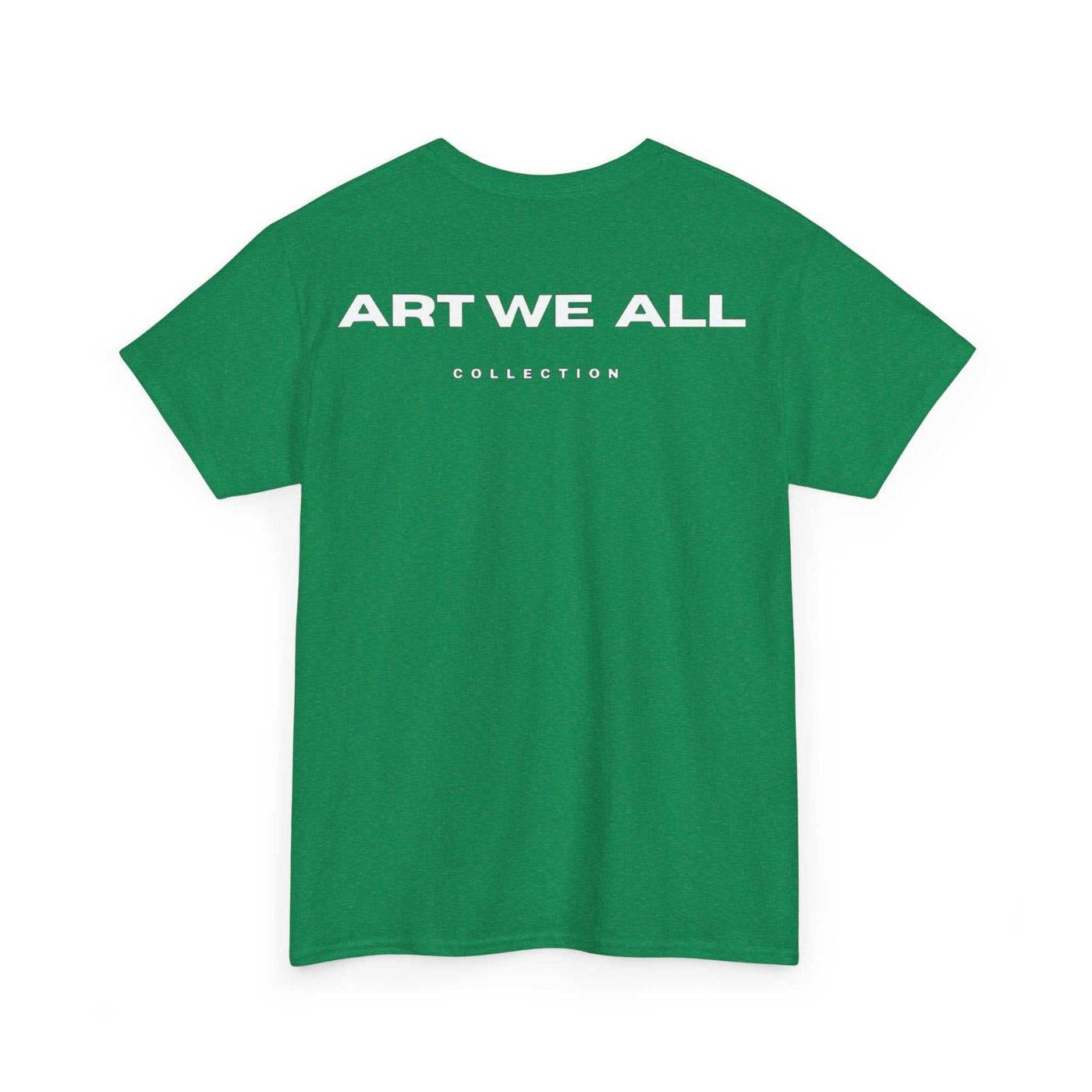 This ART WE ALL T-shirt exudes creativity and individuality. Perfect for artists, art lovers, and anyone looking to make a statement with their clothing. Ideal for cART WE ALL PrintifyART WE ALL Unisex Tee - Graphic Tee for Art EnthusiastsUnisex Heavy Cotton TeeT-Shirt