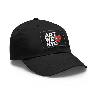 ART WE ALL ❤️ NYC Dad hats come with an unstructured, six-panel, low-profile and a pre-curved visor for that signature look. Each hat features 100% bio-washed chino ART WE ALL PrintifyART WE ALL ❤️ NYC Dad Hat with Leather Patch (Rectangle)NYC Dad HatHats