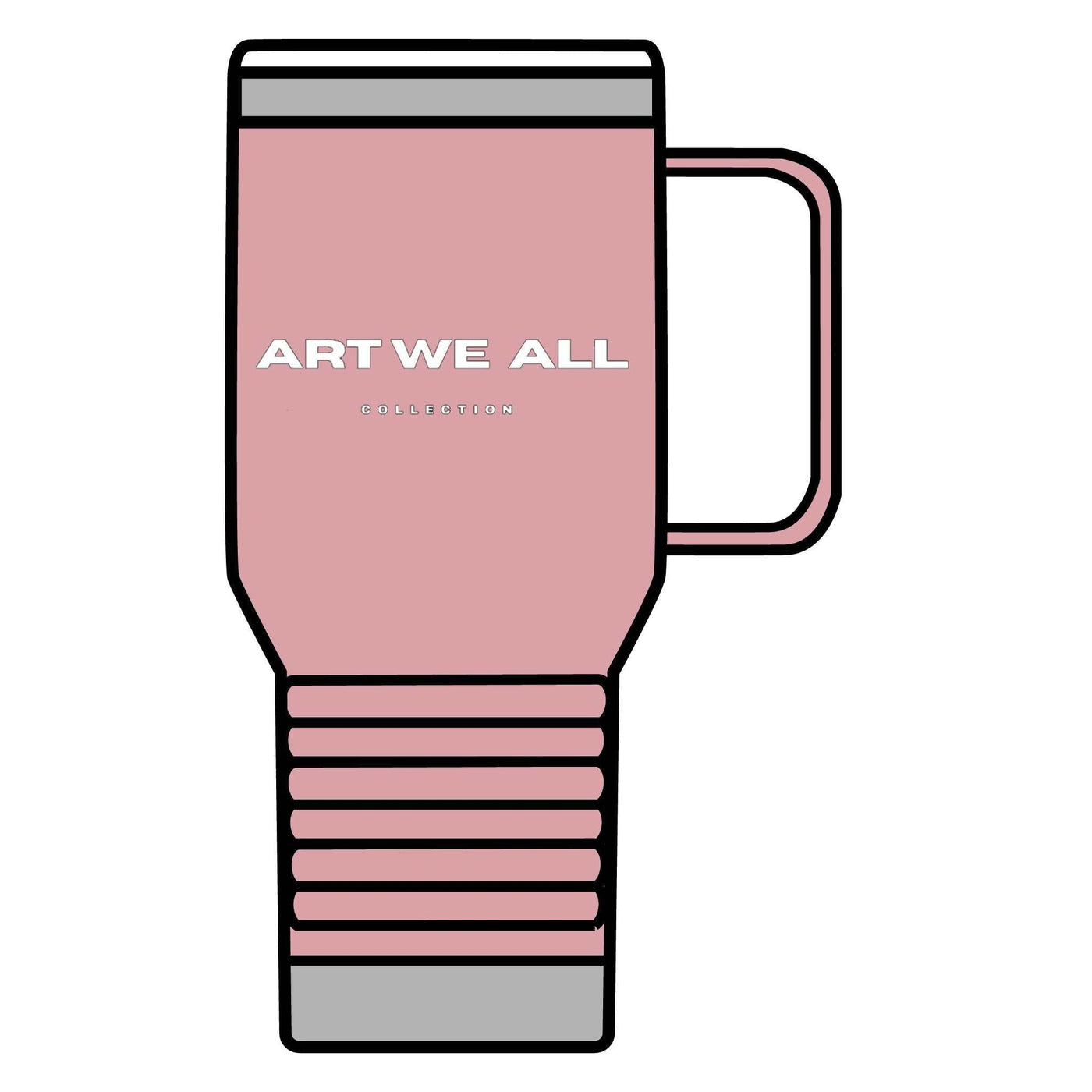 Stay stylish and hydrated on-the-go with this ART WE ALL COLLECTION Travel Mug, 20oz. Whether you're commuting to work or going on a road trip, this double-wall insuART WE ALL Printify20oz Travel Mug - ART WE ALL COLLECTION20oz Travel Mug - ARTMug