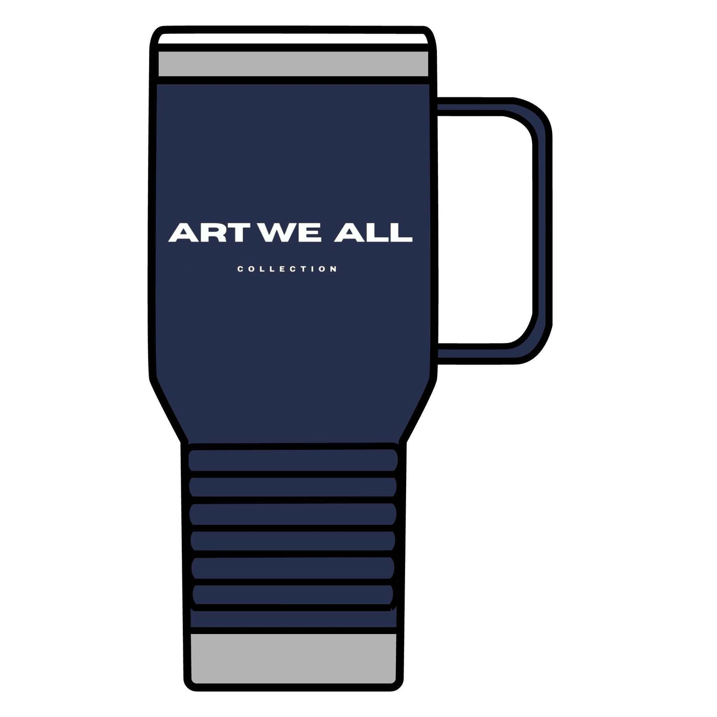 Stay stylish and hydrated on-the-go with this ART WE ALL COLLECTION Travel Mug, 20oz. Whether you're commuting to work or going on a road trip, this double-wall insuART WE ALL Printify20oz Travel Mug - ART WE ALL COLLECTION20oz Travel Mug - ARTMug