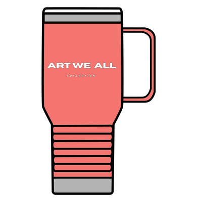 Stay stylish and hydrated on-the-go with this ART WE ALL COLLECTION Travel Mug, 20oz. Whether you're commuting to work or going on a road trip, this double-wall insuART WE ALL Printify20oz Travel Mug - ART WE ALL COLLECTION20oz Travel Mug - ARTMug