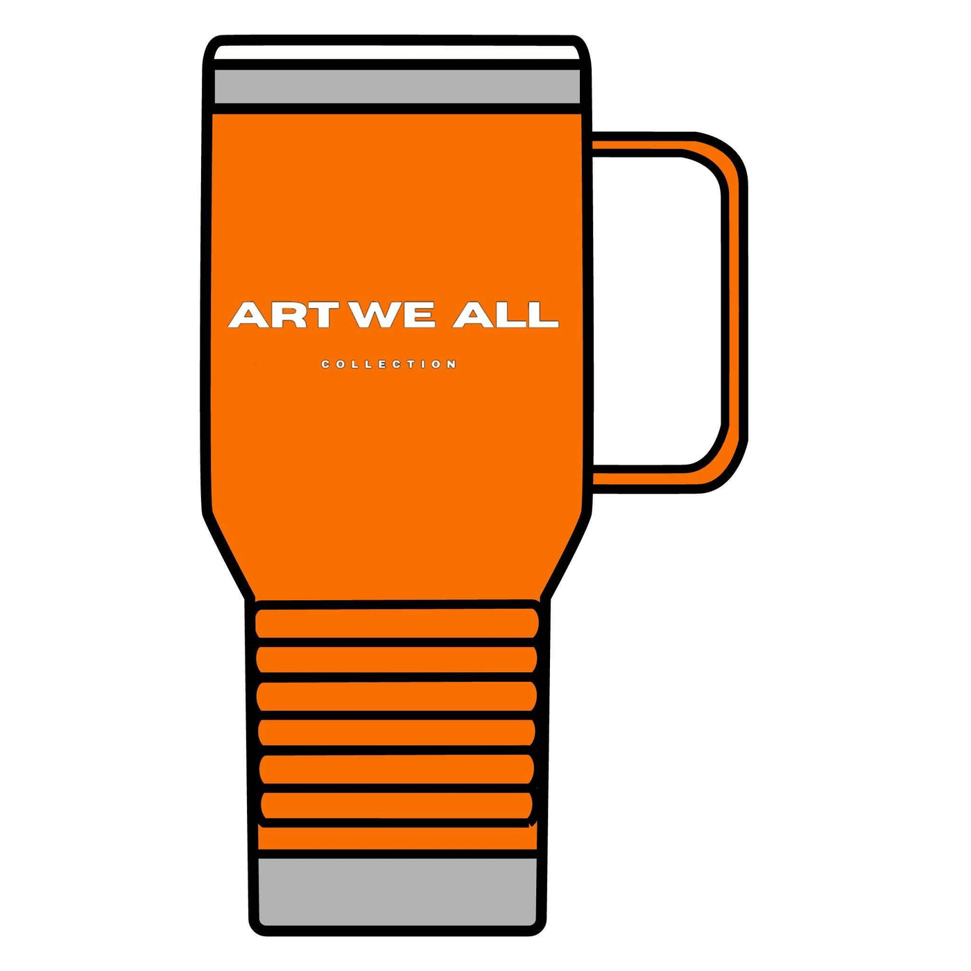 Stay stylish and hydrated on-the-go with this ART WE ALL COLLECTION Travel Mug, 20oz. Whether you're commuting to work or going on a road trip, this double-wall insuART WE ALL Printify20oz Travel Mug - ART WE ALL COLLECTION20oz Travel Mug - ARTMug