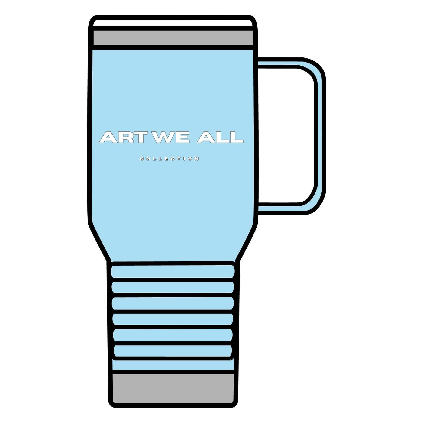 Stay stylish and hydrated on-the-go with this ART WE ALL COLLECTION Travel Mug, 20oz. Whether you're commuting to work or going on a road trip, this double-wall insuART WE ALL Printify20oz Travel Mug - ART WE ALL COLLECTION20oz Travel Mug - ARTMug