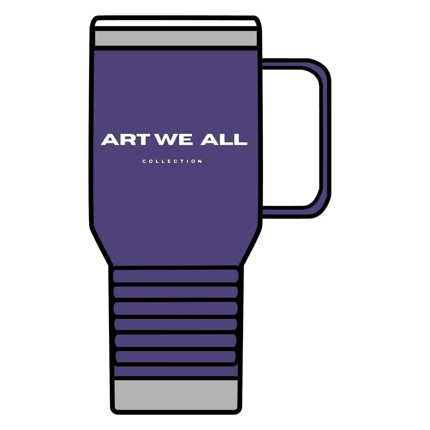 Stay stylish and hydrated on-the-go with this ART WE ALL COLLECTION Travel Mug, 20oz. Whether you're commuting to work or going on a road trip, this double-wall insuART WE ALL Printify20oz Travel Mug - ART WE ALL COLLECTION20oz Travel Mug - ARTMug