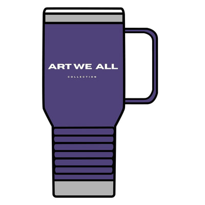 Stay stylish and hydrated on-the-go with this ART WE ALL COLLECTION Travel Mug, 20oz. Whether you're commuting to work or going on a road trip, this double-wall insuART WE ALL Printify20oz Travel Mug - ART WE ALL COLLECTION20oz Travel Mug - ARTMug