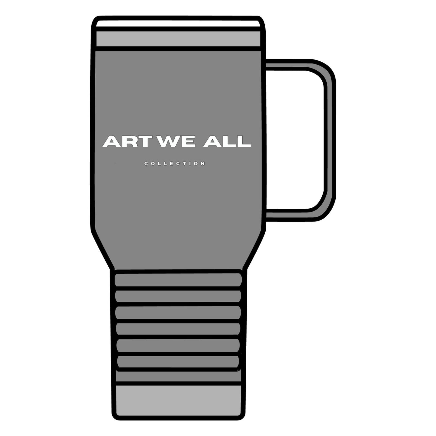 Stay stylish and hydrated on-the-go with this ART WE ALL COLLECTION Travel Mug, 20oz. Whether you're commuting to work or going on a road trip, this double-wall insuART WE ALL Printify20oz Travel Mug - ART WE ALL COLLECTION20oz Travel Mug - ARTMug