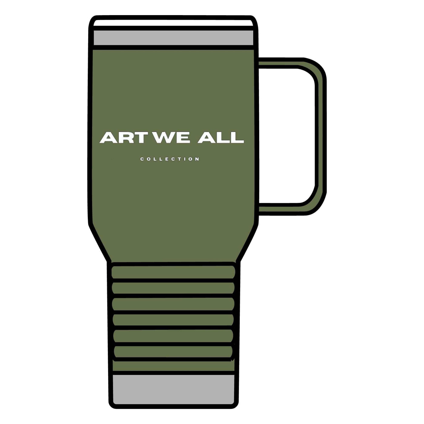 Stay stylish and hydrated on-the-go with this ART WE ALL COLLECTION Travel Mug, 20oz. Whether you're commuting to work or going on a road trip, this double-wall insuART WE ALL Printify20oz Travel Mug - ART WE ALL COLLECTION20oz Travel Mug - ARTMug