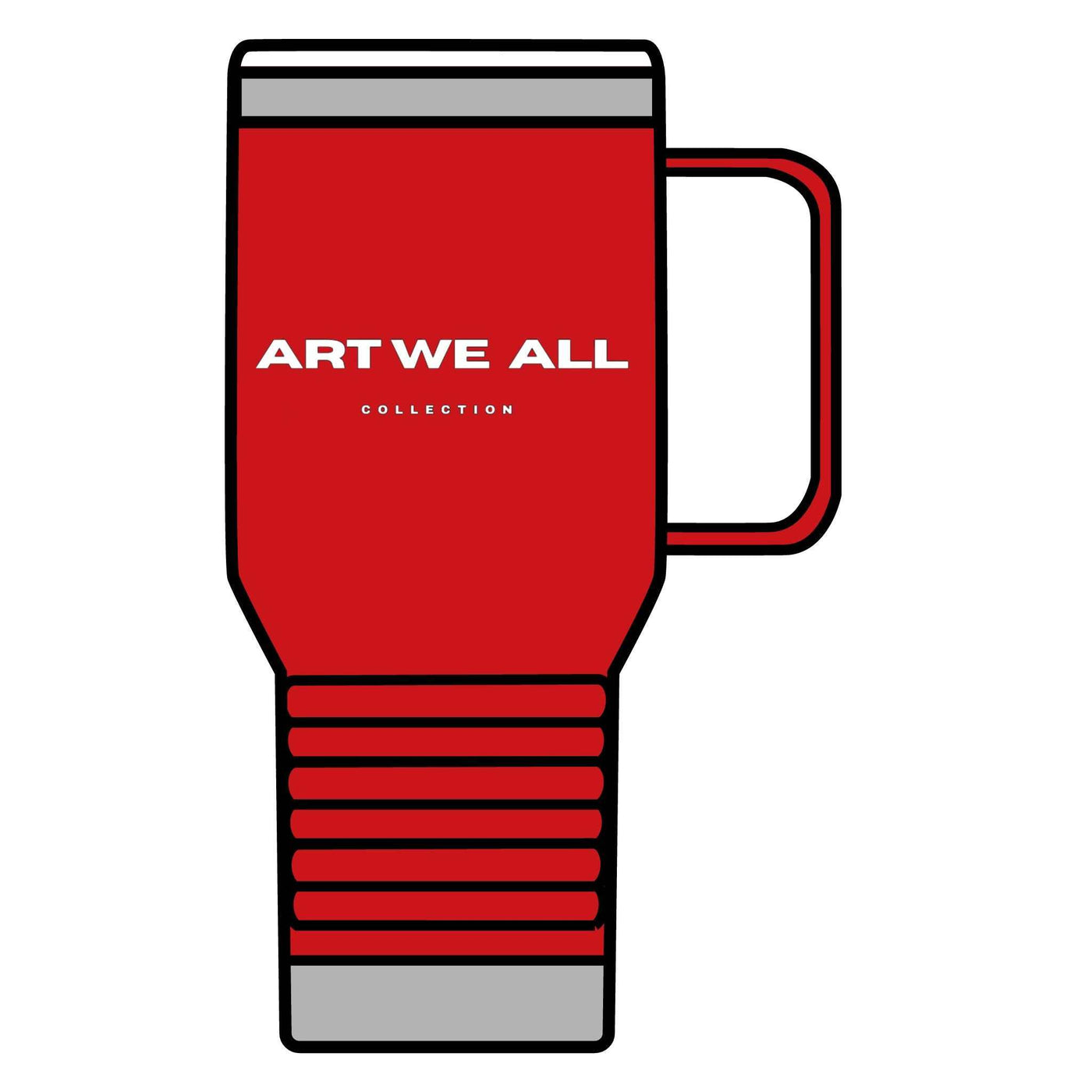 Stay stylish and hydrated on-the-go with this ART WE ALL COLLECTION Travel Mug, 20oz. Whether you're commuting to work or going on a road trip, this double-wall insuART WE ALL Printify20oz Travel Mug - ART WE ALL COLLECTION20oz Travel Mug - ARTMug