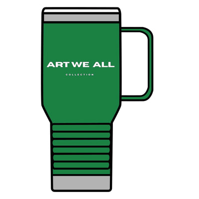 Stay stylish and hydrated on-the-go with this ART WE ALL COLLECTION Travel Mug, 20oz. Whether you're commuting to work or going on a road trip, this double-wall insuART WE ALL Printify20oz Travel Mug - ART WE ALL COLLECTION20oz Travel Mug - ARTMug