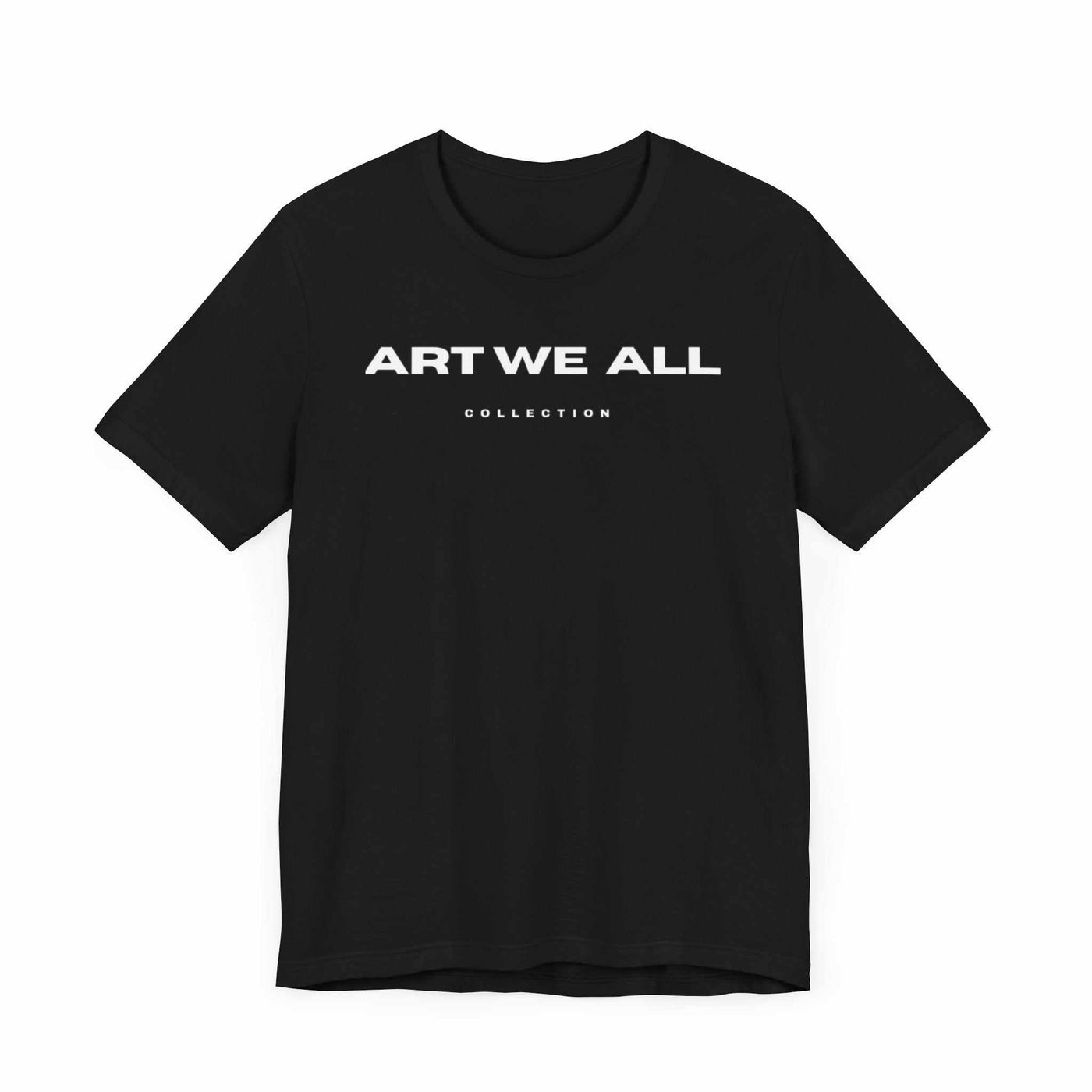 Stand out from the crowd with the ART WE ALL T-shirt. This shirt is not just clothing; make a bold statement with every step.ART WE ALL PrintifyART WE ALL- Jersey Short Sleeve TeeUnisex Jersey Short Sleeve TeeT-Shirt