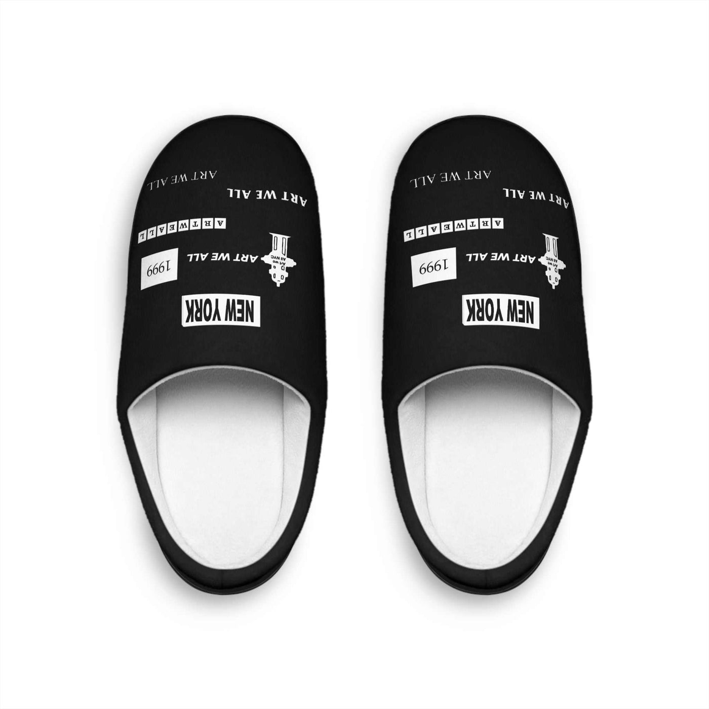 Men's Indoor Slippers are perfect for lounging at home in comfort. These slippers give a cozy and relaxing vibe, making them ideal for men looking for a comfortable ART WE ALL PrintifySlippers ShoeMen's Indoor SlippersShoes