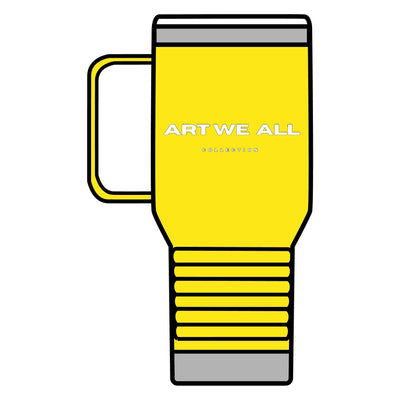 Stay stylish and hydrated on-the-go with this ART WE ALL COLLECTION Travel Mug, 20oz. Whether you're commuting to work or going on a road trip, this double-wall insuART WE ALL Printify20oz Travel Mug - ART WE ALL COLLECTION20oz Travel Mug - ARTMug