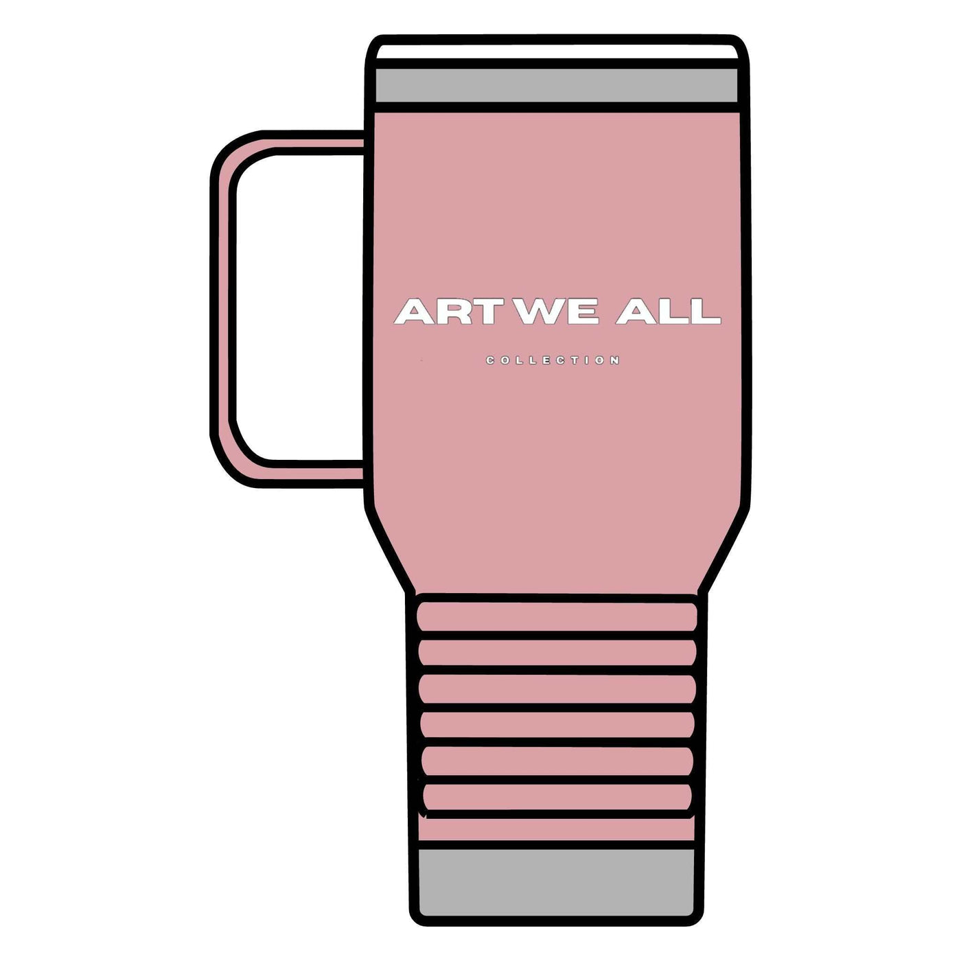 Stay stylish and hydrated on-the-go with this ART WE ALL COLLECTION Travel Mug, 20oz. Whether you're commuting to work or going on a road trip, this double-wall insuART WE ALL Printify20oz Travel Mug - ART WE ALL COLLECTION20oz Travel Mug - ARTMug