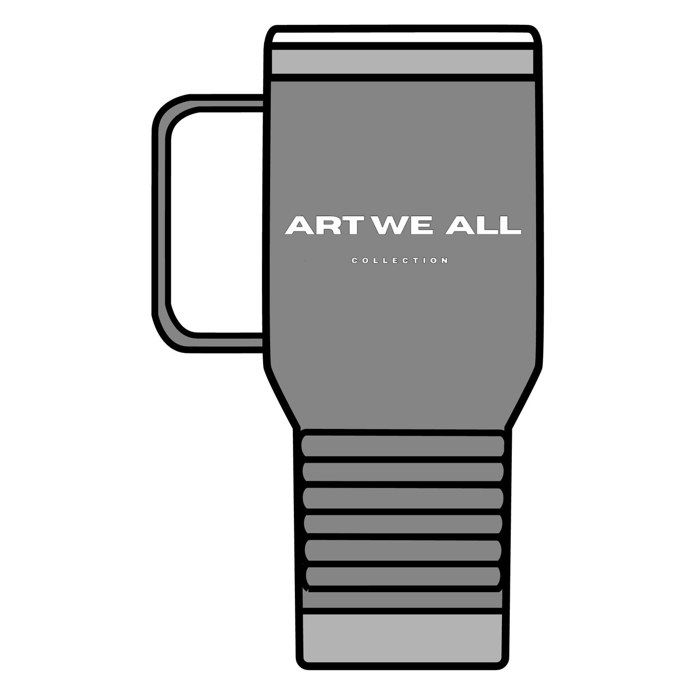 Stay stylish and hydrated on-the-go with this ART WE ALL COLLECTION Travel Mug, 20oz. Whether you're commuting to work or going on a road trip, this double-wall insuART WE ALL Printify20oz Travel Mug - ART WE ALL COLLECTION20oz Travel Mug - ARTMug