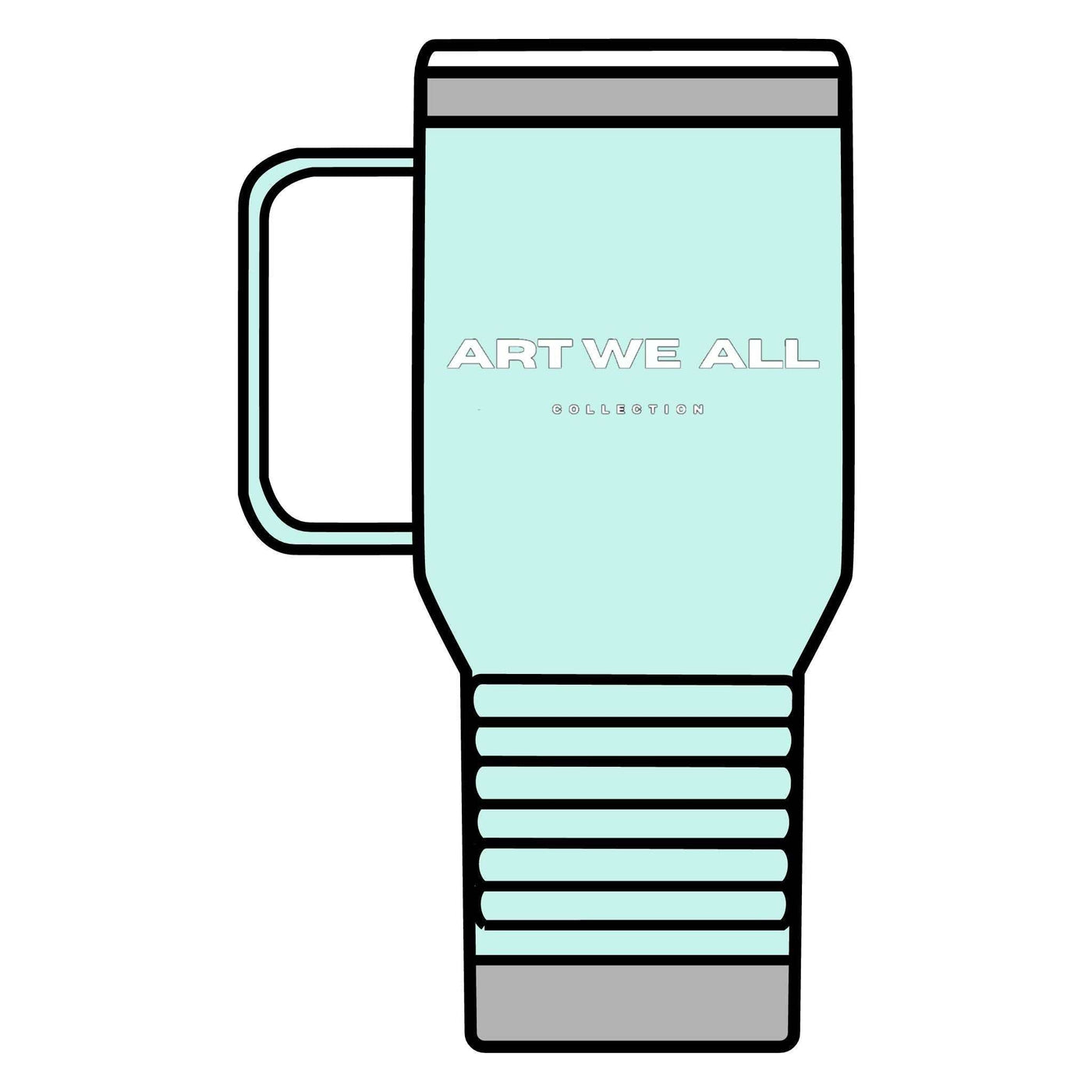 Stay stylish and hydrated on-the-go with this ART WE ALL COLLECTION Travel Mug, 20oz. Whether you're commuting to work or going on a road trip, this double-wall insuART WE ALL Printify20oz Travel Mug - ART WE ALL COLLECTION20oz Travel Mug - ARTMug