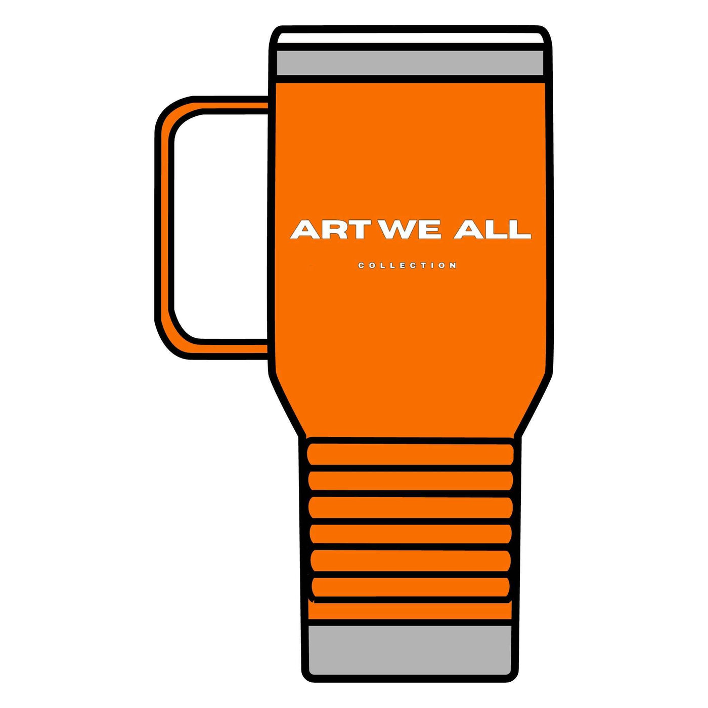 Stay stylish and hydrated on-the-go with this ART WE ALL COLLECTION Travel Mug, 20oz. Whether you're commuting to work or going on a road trip, this double-wall insuART WE ALL Printify20oz Travel Mug - ART WE ALL COLLECTION20oz Travel Mug - ARTMug