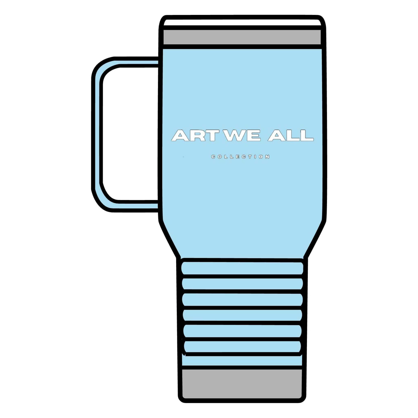 Stay stylish and hydrated on-the-go with this ART WE ALL COLLECTION Travel Mug, 20oz. Whether you're commuting to work or going on a road trip, this double-wall insuART WE ALL Printify20oz Travel Mug - ART WE ALL COLLECTION20oz Travel Mug - ARTMug