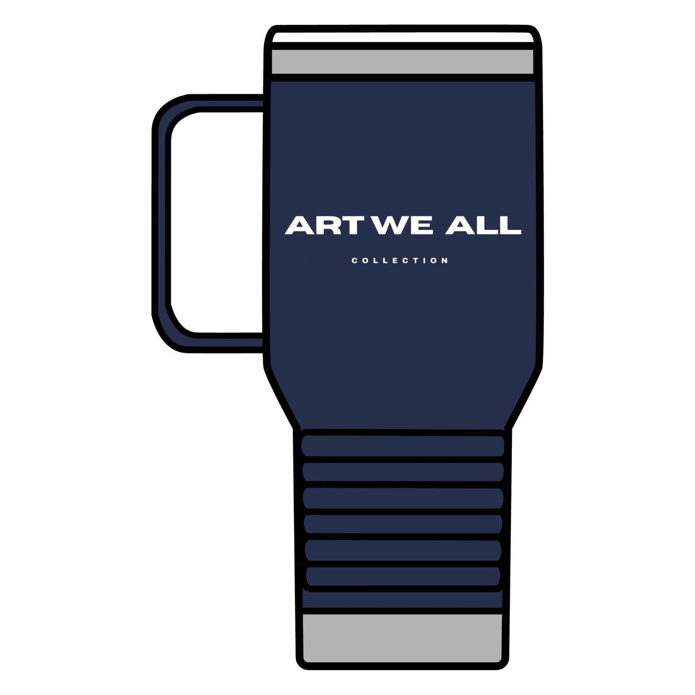 Stay stylish and hydrated on-the-go with this ART WE ALL COLLECTION Travel Mug, 20oz. Whether you're commuting to work or going on a road trip, this double-wall insuART WE ALL Printify20oz Travel Mug - ART WE ALL COLLECTION20oz Travel Mug - ARTMug