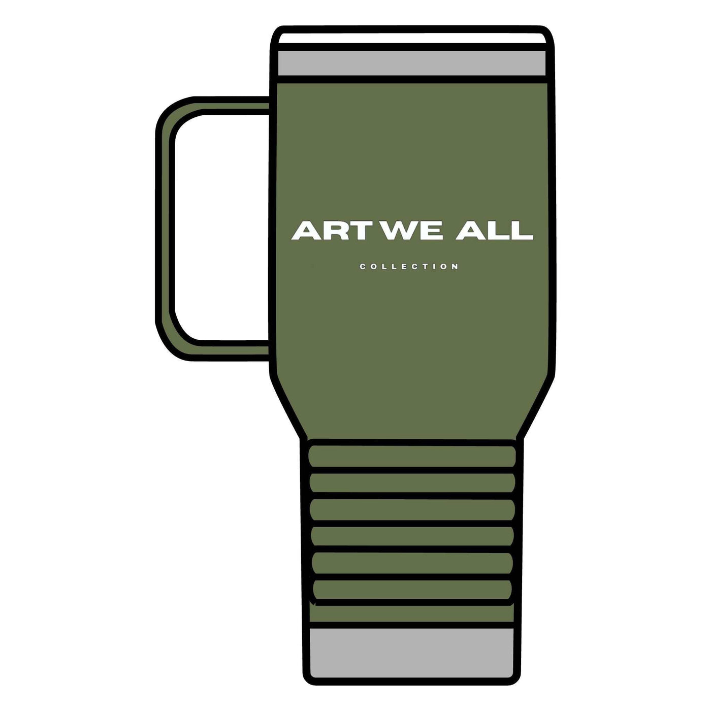 Stay stylish and hydrated on-the-go with this ART WE ALL COLLECTION Travel Mug, 20oz. Whether you're commuting to work or going on a road trip, this double-wall insuART WE ALL Printify20oz Travel Mug - ART WE ALL COLLECTION20oz Travel Mug - ARTMug