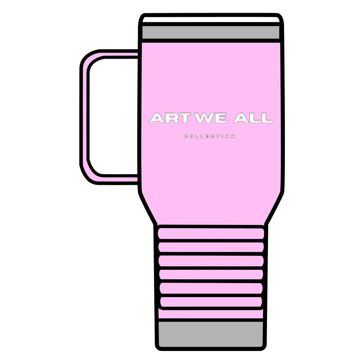 Stay stylish and hydrated on-the-go with this ART WE ALL COLLECTION Travel Mug, 20oz. Whether you're commuting to work or going on a road trip, this double-wall insuART WE ALL Printify20oz Travel Mug - ART WE ALL COLLECTION20oz Travel Mug - ARTMug